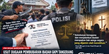 IPW Minta Bareskrim Usut Dugaan Intimidasi Jemaat GKPI di Tangerang