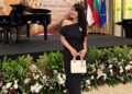 Renee Partina (Budayantara) Hadir dalam Balutan Gaun Hitam di Perayaan 70 Tahun Hubungan Bulgaria–Indonesia